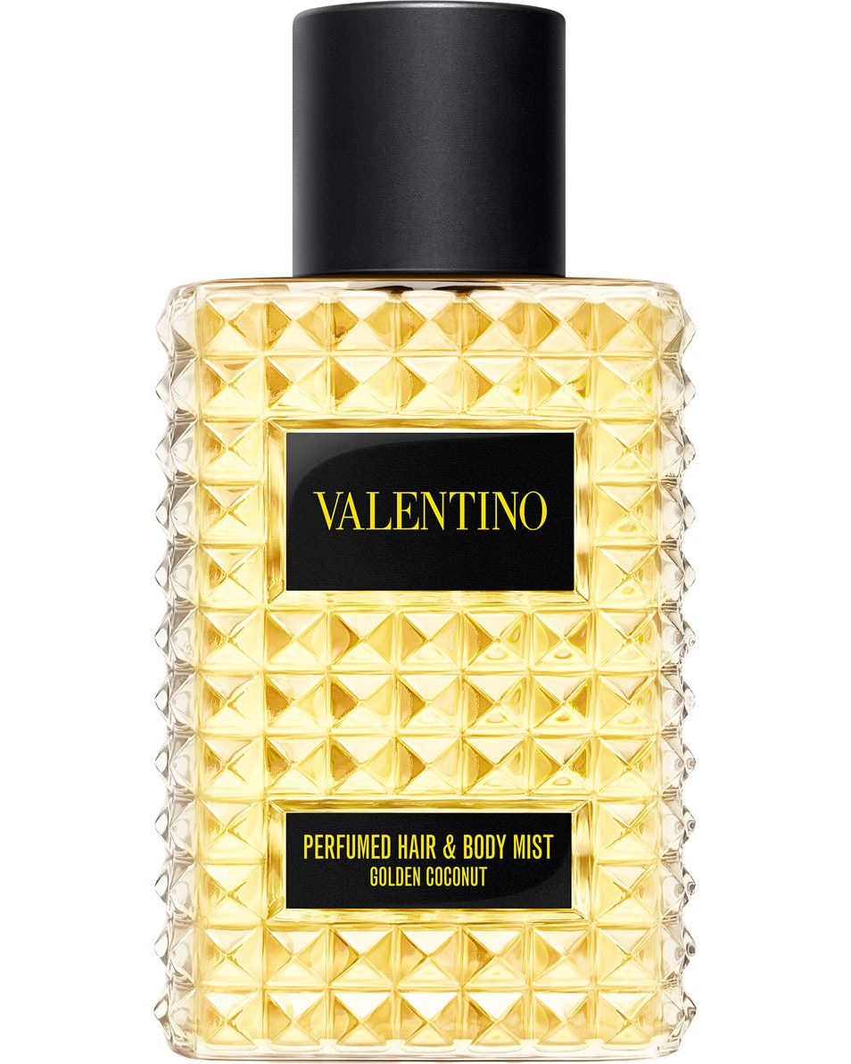 VALENTINO Born in Roma Golden Coconut Hair And Body Mist – Parfum Floral À La Noix De Coco Pour Femmes 100 ML