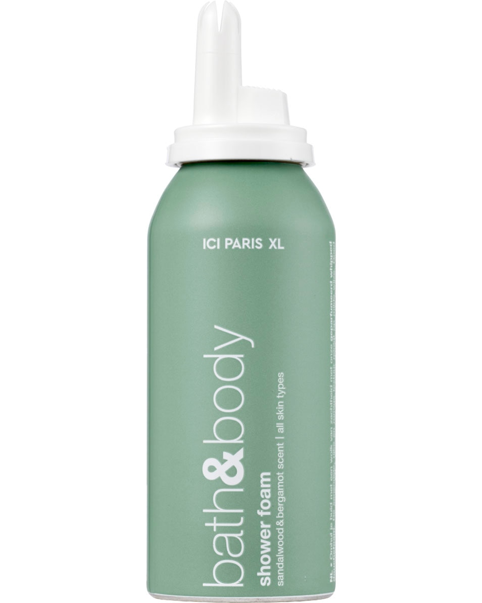 ICI PARIS XL Bath & body Mousse de douche chantilly parfumée Sandalwood & Bergamot Scent 100 ML