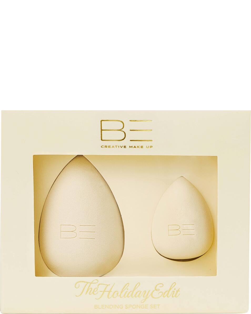 BE Creative Make Up The Holiday Edit Collection Set d’éponges de maquillage 2 ST