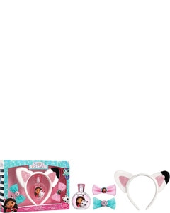 Gabby's Dollhouse Coffret Cadeau avec Eau de Toilette 50 ml, bandeau et accessoires pour cheveux Gabby's Dollhouse Coffret Cadeau avec Eau de Toilette 50 ml, bandeau et accessoires pour cheveux