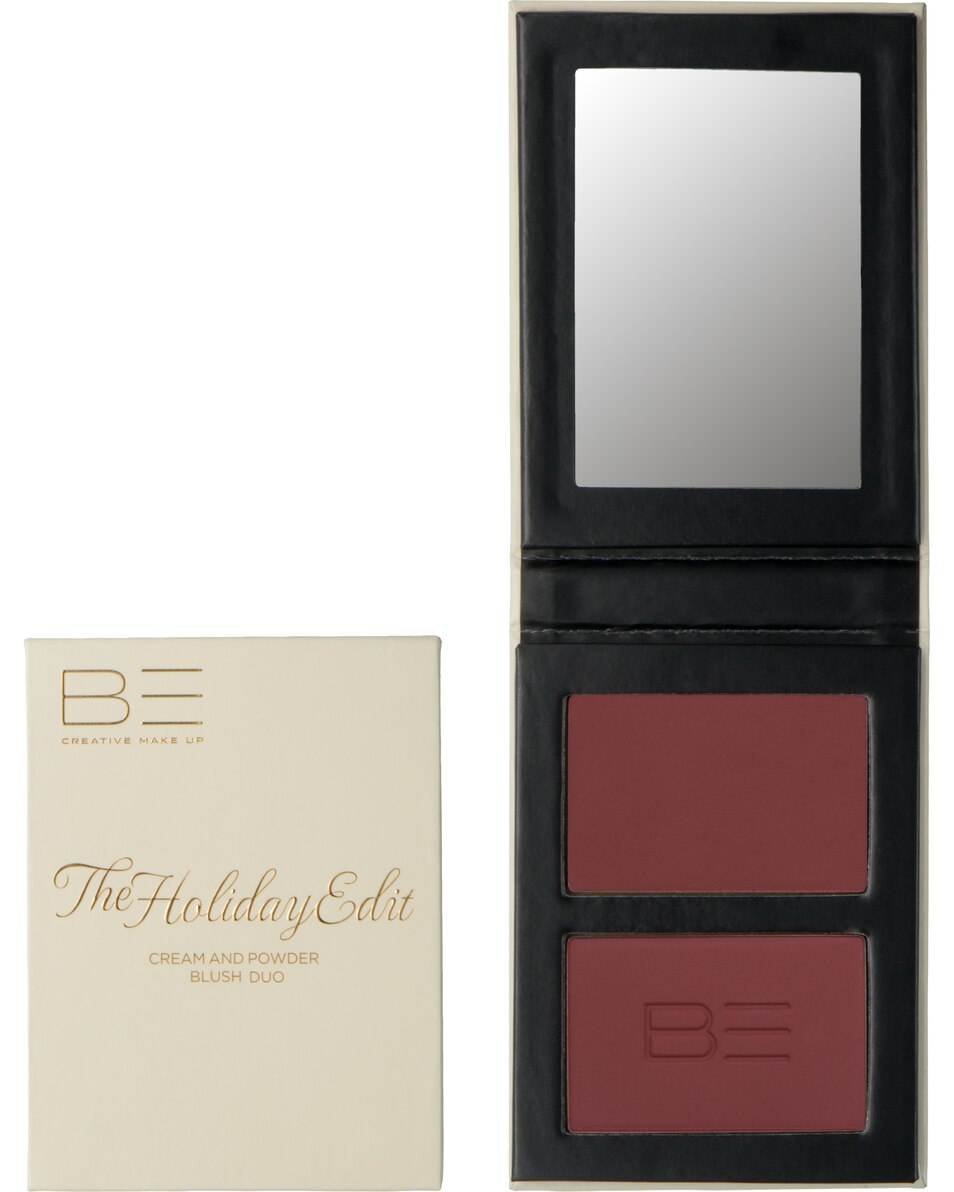 BE Creative Make Up The Holiday Edit Collection Cream & powder duo blush