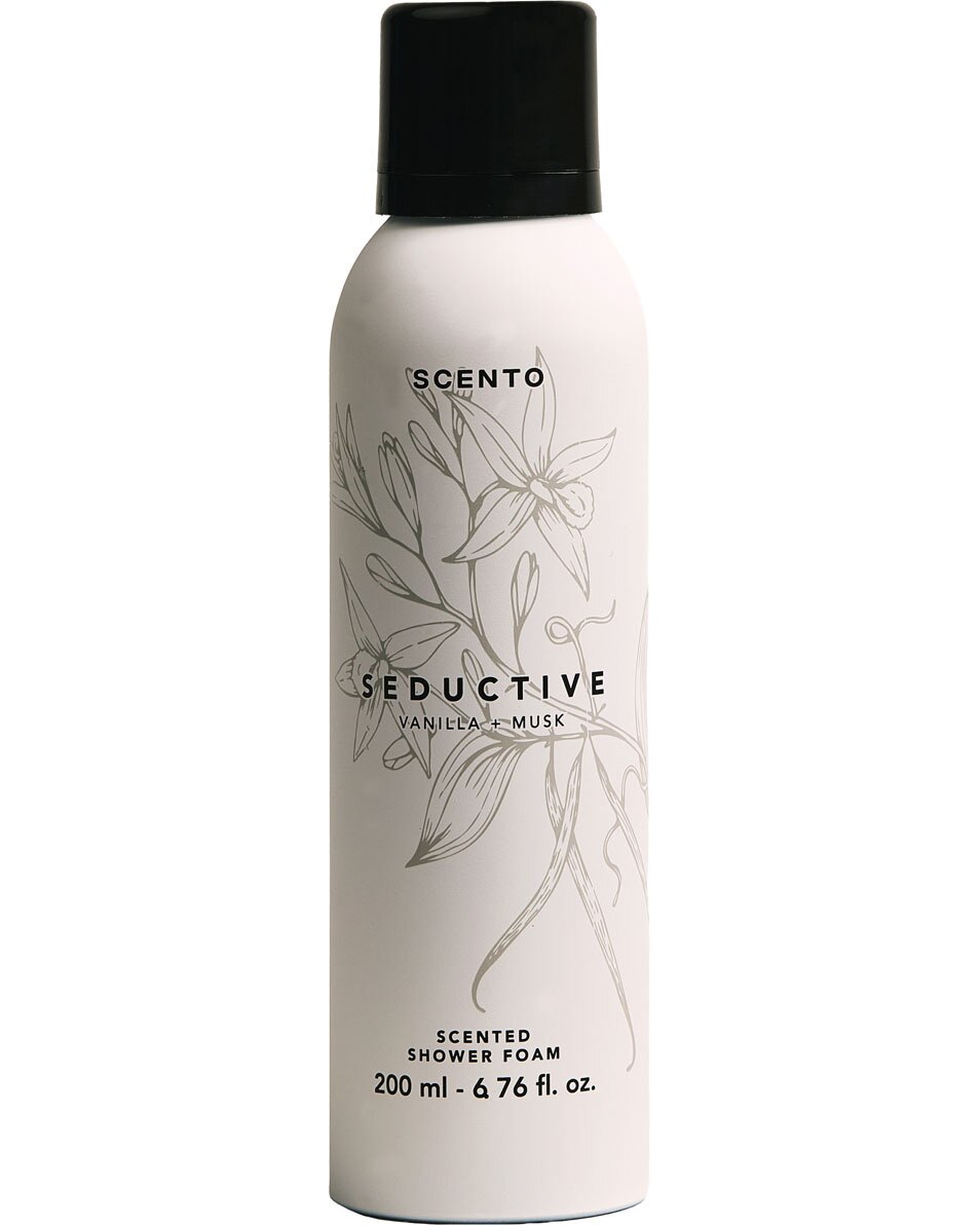SCENTO Seductive Mousse de douche parfumée Vanille & Musc 200 ML