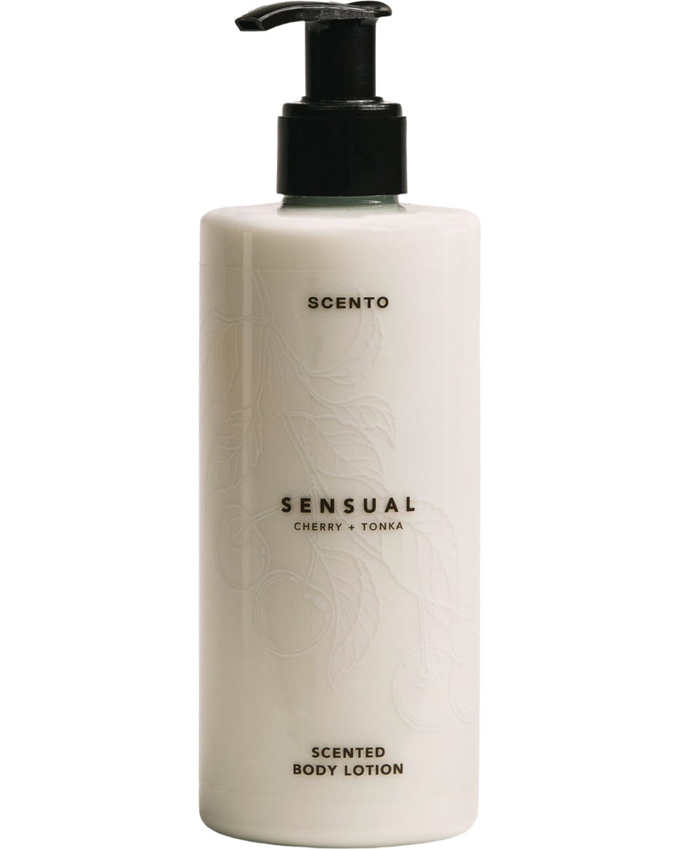 SCENTO Sensual Lait corps parfumé Cerise & Tonka 300 ML