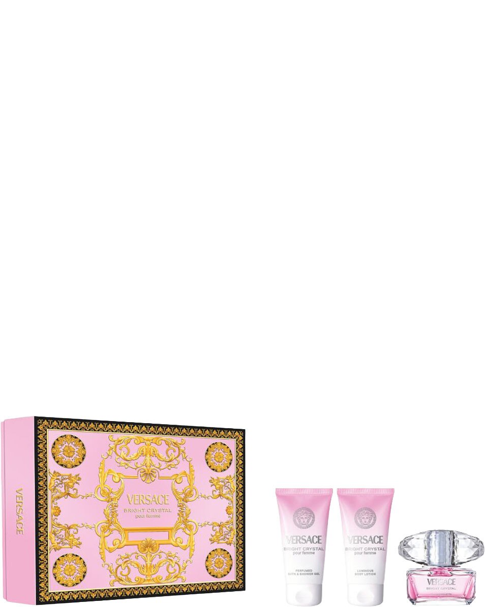 VERSACE Bright Crystal Coffret - eau de toilette 3 ST