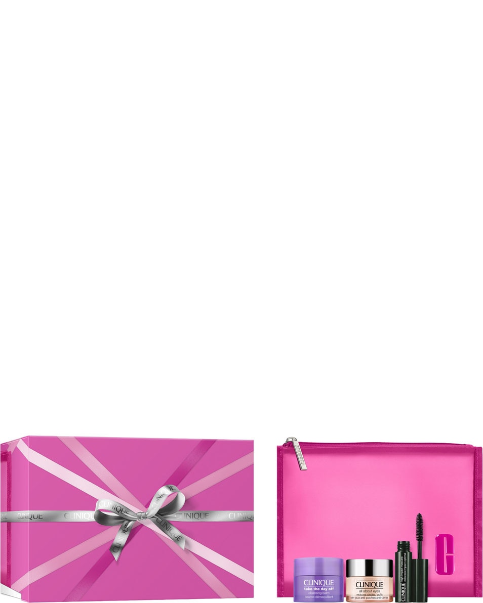 CLINIQUE All About Eyes Coffret Regard Soin et Mascara 3 ST