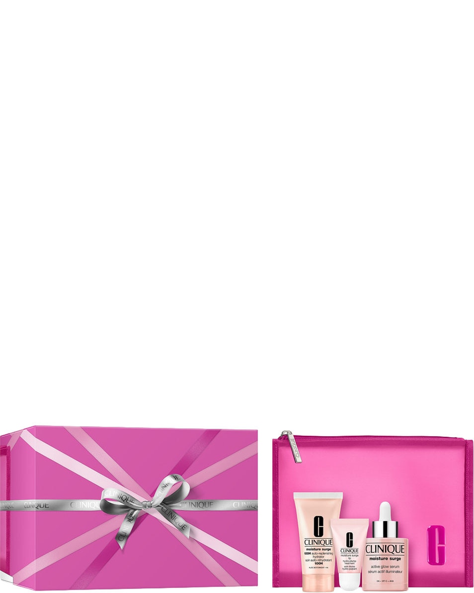 CLINIQUE Moisture Surge Coffret Éclat et Hydratation Visage & Lèvres 3 ST