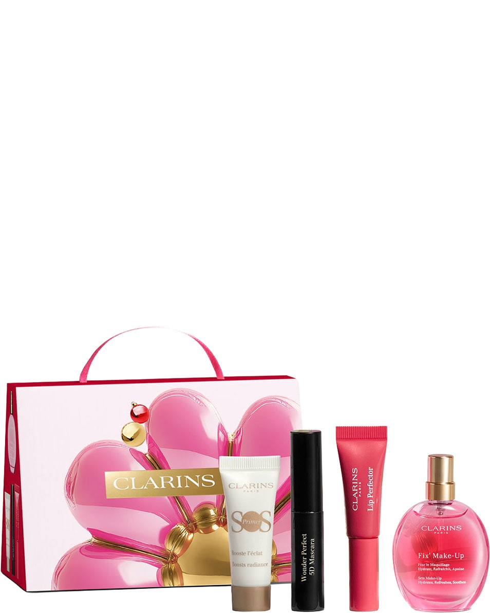CLARINS Holiday Season 2026 Coffret maquillage - les essentiels teint, regard et lèvres 4 ST