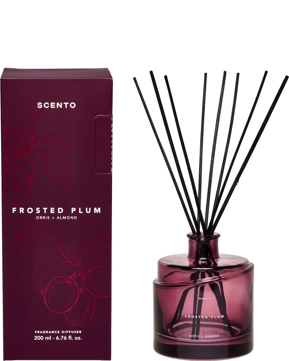 SCENTO Frosted Plum Diffuseur d’ambiance iris & amande 200 ML
