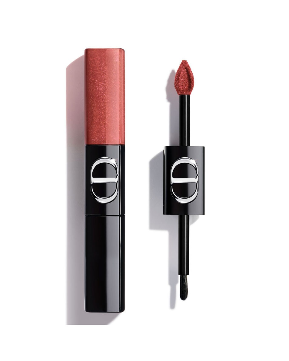 DIOR Rouge Dior Sequin Liquid Duo - Limited Edition Duo rouge à lèvres liquide 973 Sweet Spice