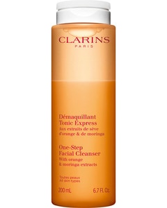 ONE-STEP FACIAL CLEANSER WITH ORANGE EXTRACT - ALL SKIN TYPES ONE-STEP FACIAL CLEANSER WITH ORANGE EXTRACT - ALL SKIN TYPES