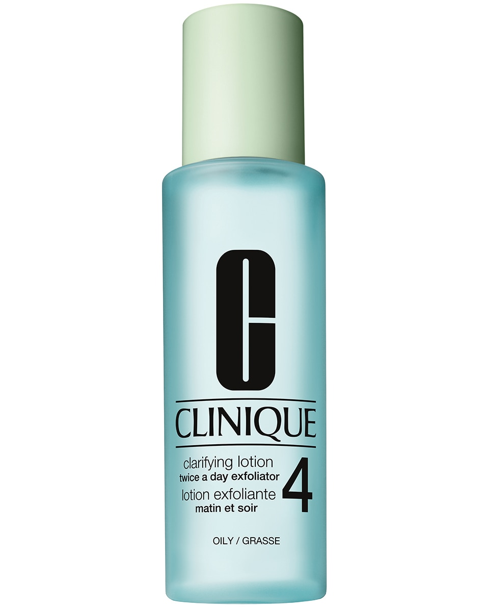CLINIQUE CLARIFYING LOTION 4 - TWICE A DAY EXFOLIATOR LOTION EXFOLIANTE - PEAU TRÈS GRASSE - 3-STEP SYSTEM 200 ML