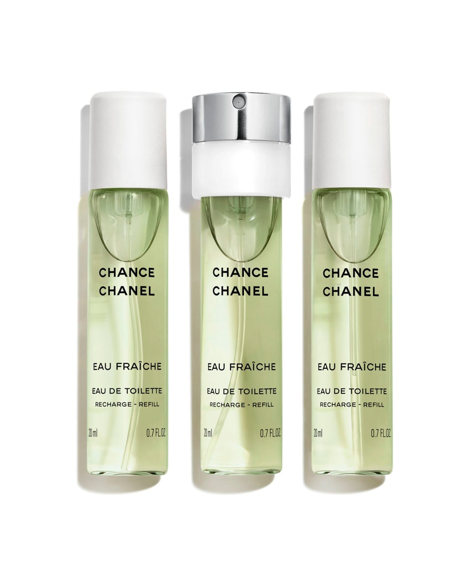 Chanel CHANCE EAU FRAÎCHE EAU DE TOILETTE TWIST AND SPRAY RECHARGE 3 ST
