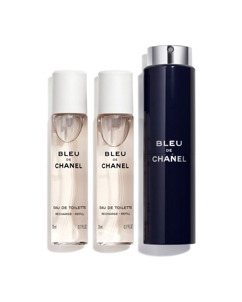 Chanel BLEU DE CHANEL EAU DE TOILETTE VAPORISATEUR DE VOYAGE RECHARGEABLE 3 ST