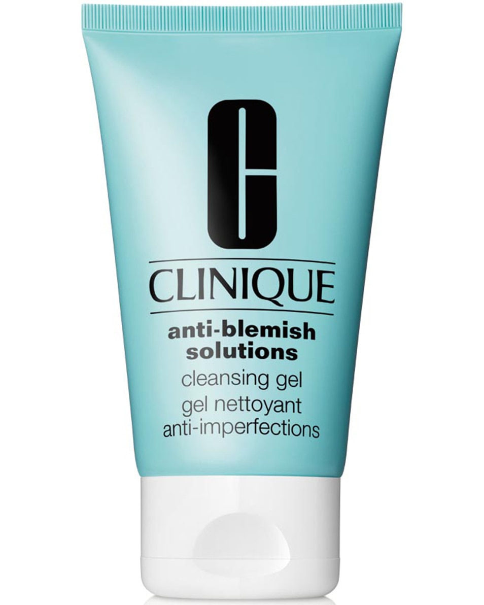 CLINIQUE ANTI-BLEMISH SOLUTIONS™ CLEANSING GEL SAVON VISAGE & CORPS - PEAU À TENDANCE ACNÉIQUE - ÉLIMINE & PRÉVIENT LES IMPURETÉS 125 ML