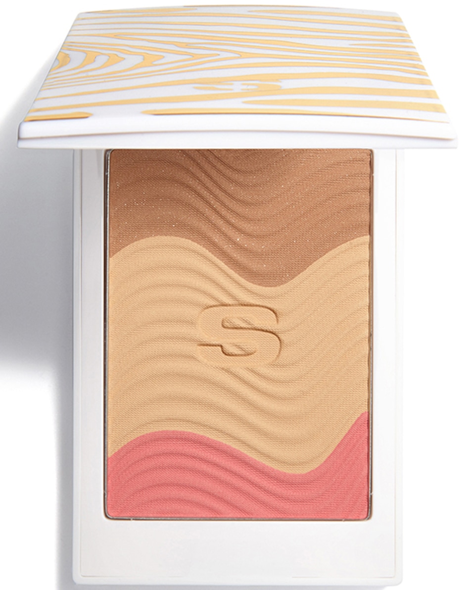 SISLEY PHYTO-TOUCHE POUDRE ÉCLAT SOLEIL TRIO DE POUDRES BRONZANTES soft pink