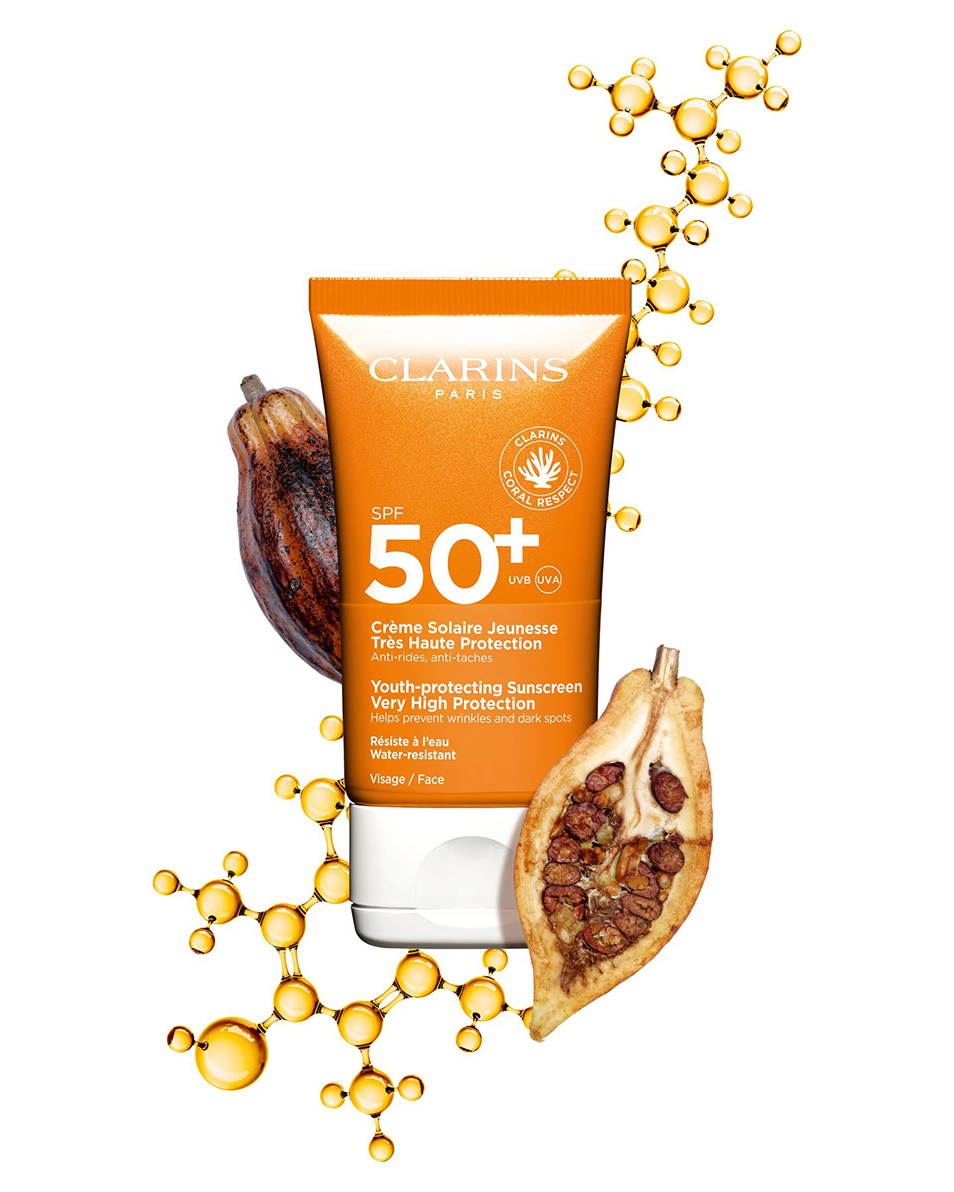 CRÈME SOLAIRE VISAGE TOUCHER SEC SPF50+
