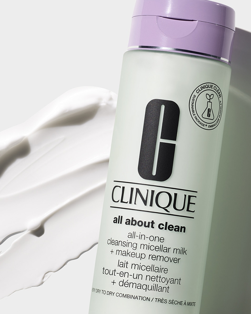 CLINIQUE All About Clean™ All-in-One Cleansing Micellar Milk + Makeup Remover LAIT MICELLAIRE NETTOYANT + DÉMAQUILLANT - PEAU TRÈS SÈCHE À MIXTE 200 ML 2