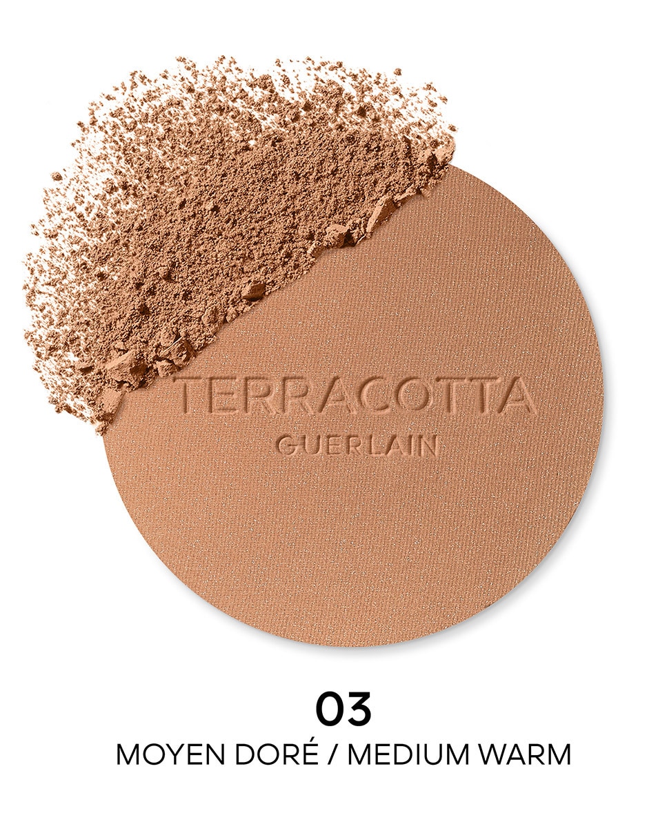 GUERLAIN TERRACOTTA LA POUDRE BRONZANTE - 96% D'INGRÉDIENTS D'ORIGINE NATURELLE 03 Moyen Doré 2