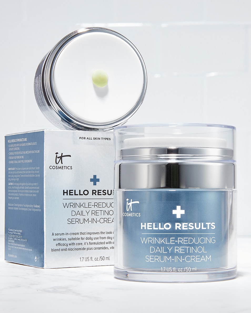IT COSMETICS HELLO RESULTS RETINOL SERUM-IN-CREAM CREME DE JOUR ANTI AGE 50 ML 2