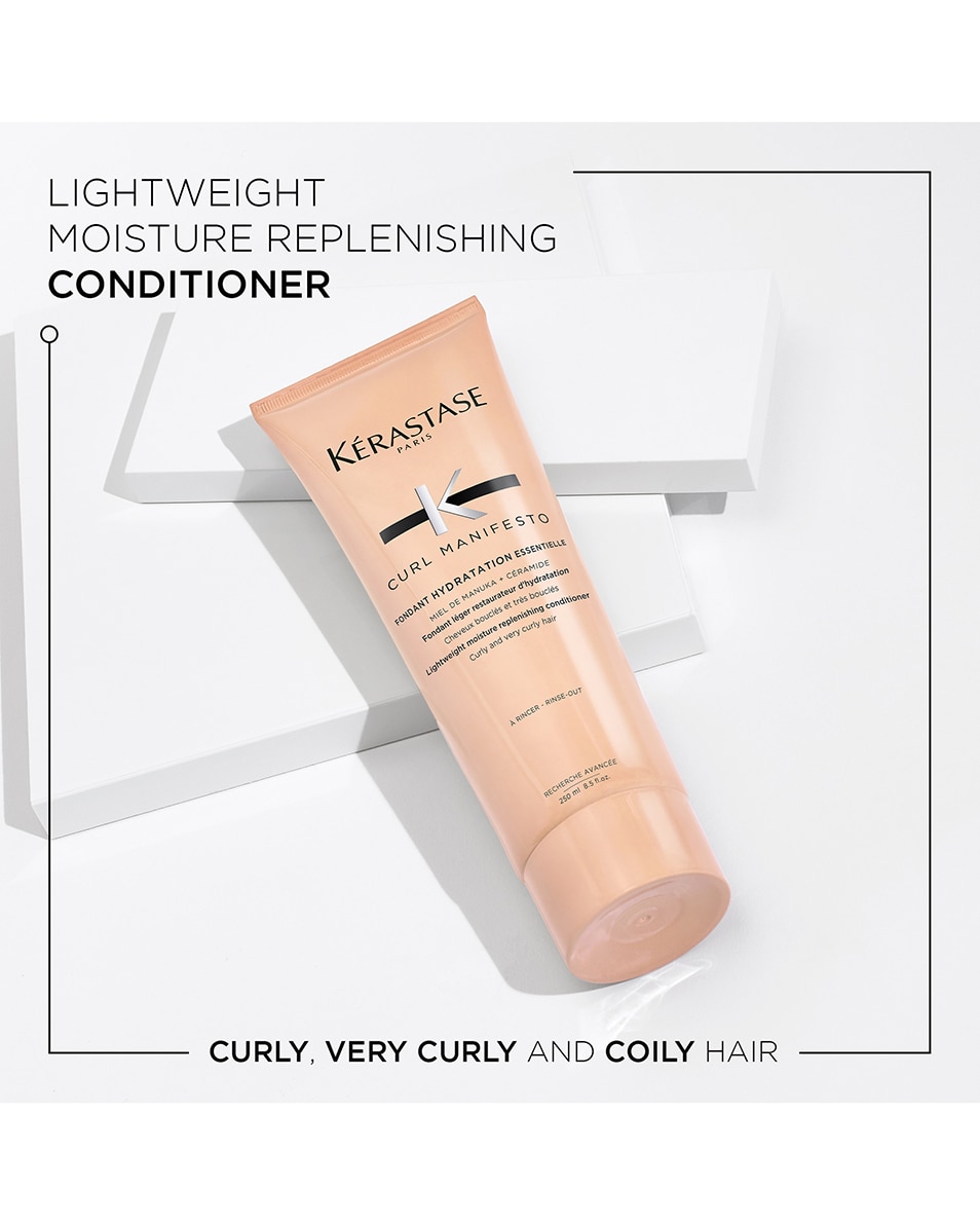 KÉRASTASE CURL MANIFESTO FONDANT HYDRATATION ESSENTIELLE APRÈS-SHAMPOING HYDRATANT, POUR TOUS LES TYPES DE BOUCLES 250 ML 2