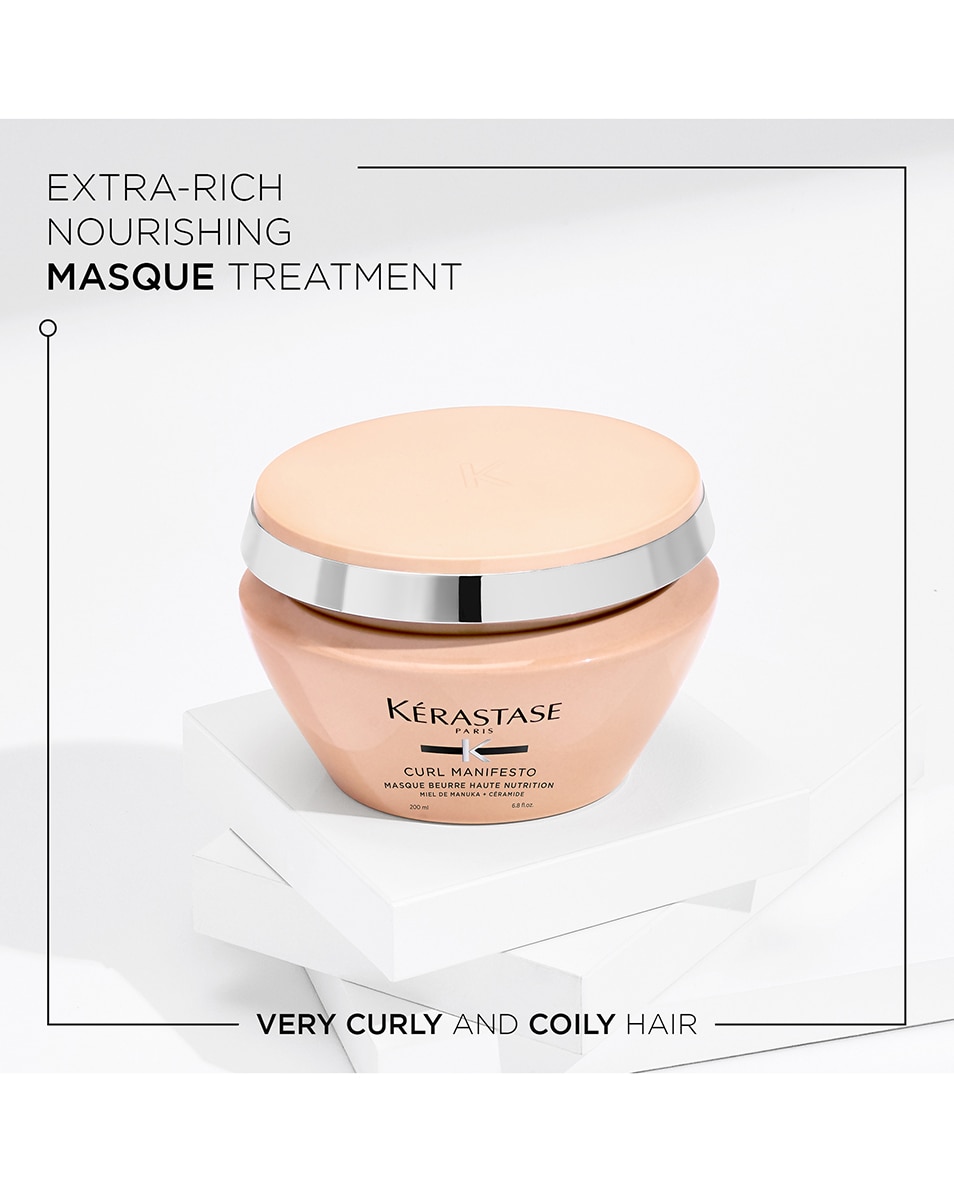 KÉRASTASE CURL MANIFESTO MASQUE BEURRE HAUTE NUTRITION MASQUE HAUTEMENT NUTRITIF POUR TOUS LES TYPES DE BOUCLES 200 ML 2
