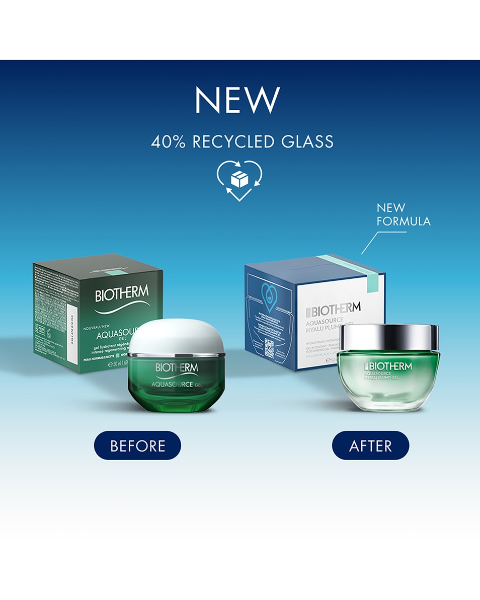 BIOTHERM AQUASOURCE HYALU PLUMP GEL CREME DE JOUR HYDRATANTE 50 ML 2