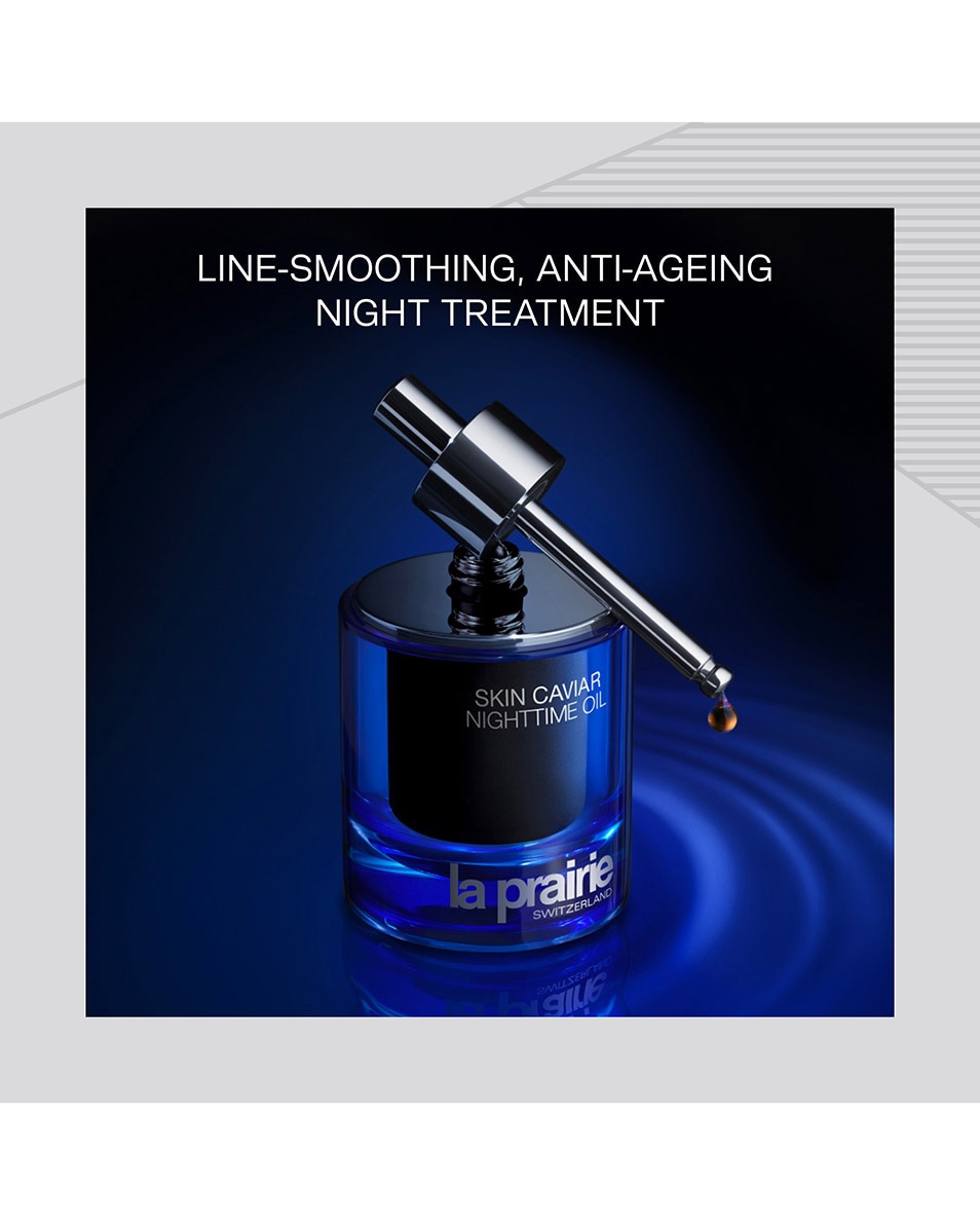 LA PRAIRIE THE SKIN CAVIAR COLLECTION HUILE DE NUIT, SOIN DE NUIT LISSANT 20 ML 2