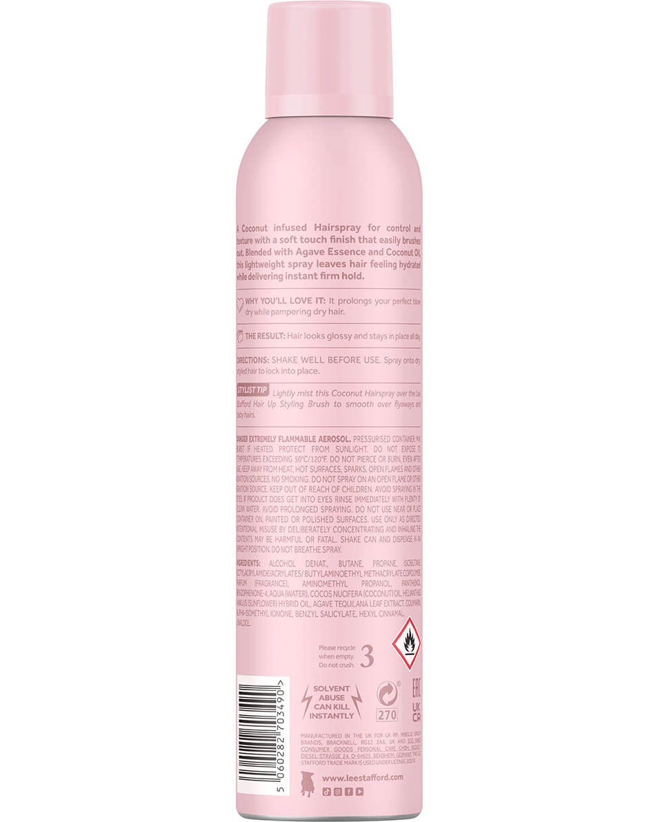LEE STAFFORD COCO LOCO & AGAVE FIRM HOLD HAIR SPRAY 250 ML 2