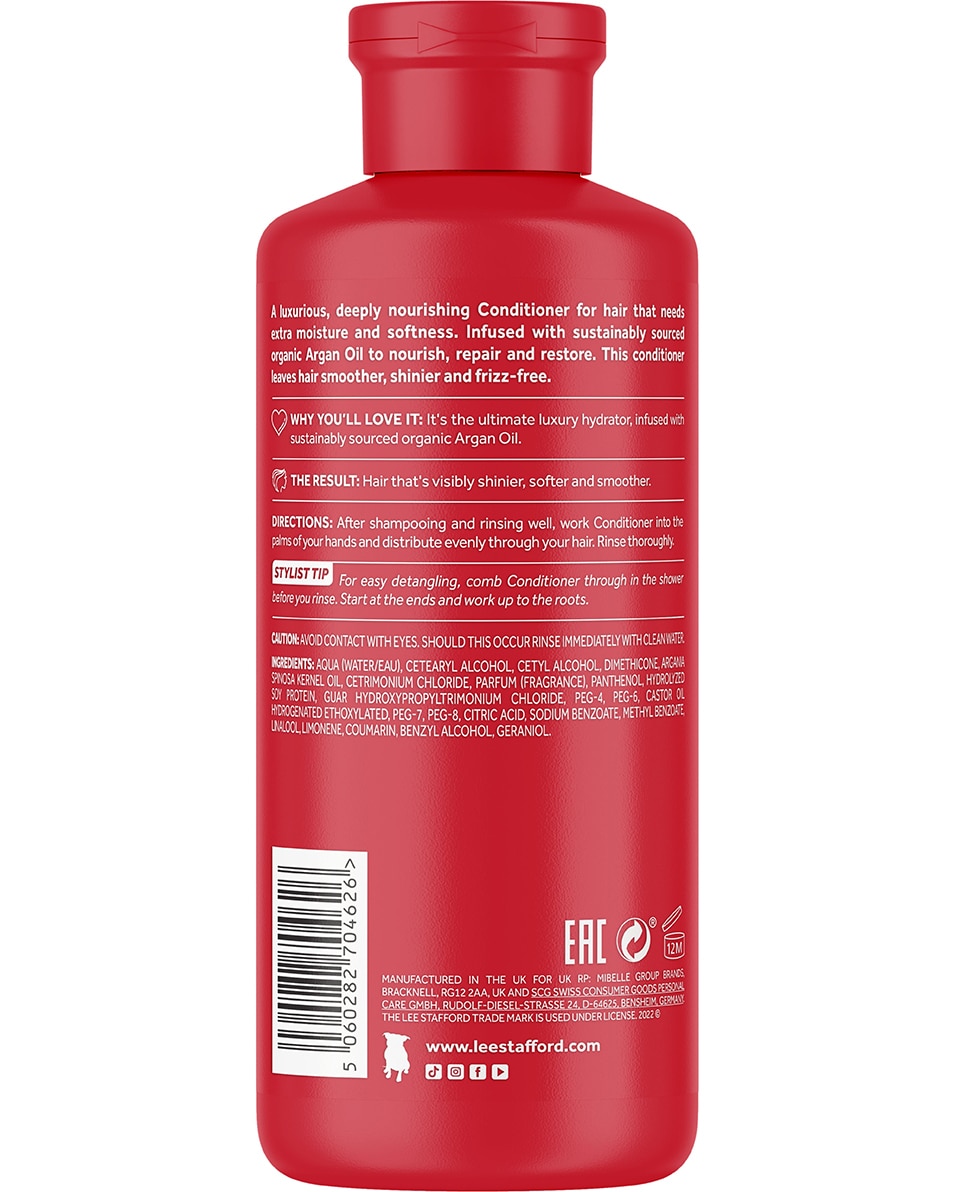 LEE STAFFORD ARGANOIL NOURISHING CONDITIONER 250 ML 2