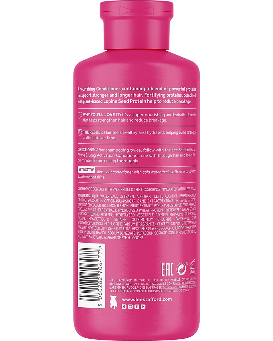 LEE STAFFORD GROW IT LONGER ACTIVATION CONDITIONER 250 ML 2