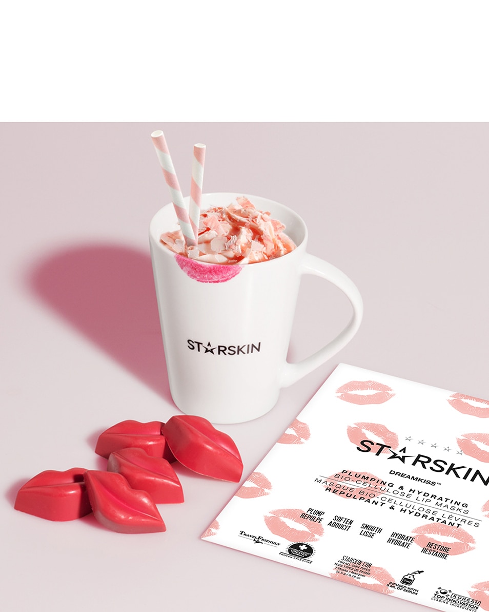 DREAMKISS™ PLUMPING AND HYDRATING BIO-CELLULOSE LIP MASK