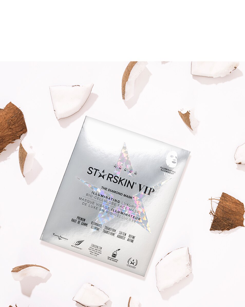 THE DIAMOND MASK™ ILLUMINATING BIO-CELLULOSE FACE MASK