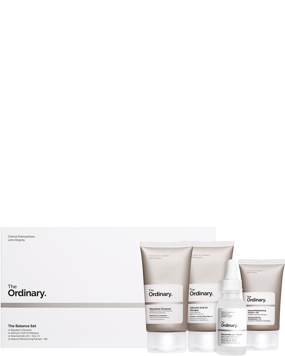 THE ORDINARY SET LE SET PURIFIANT NETTOYANT 4 ST 2