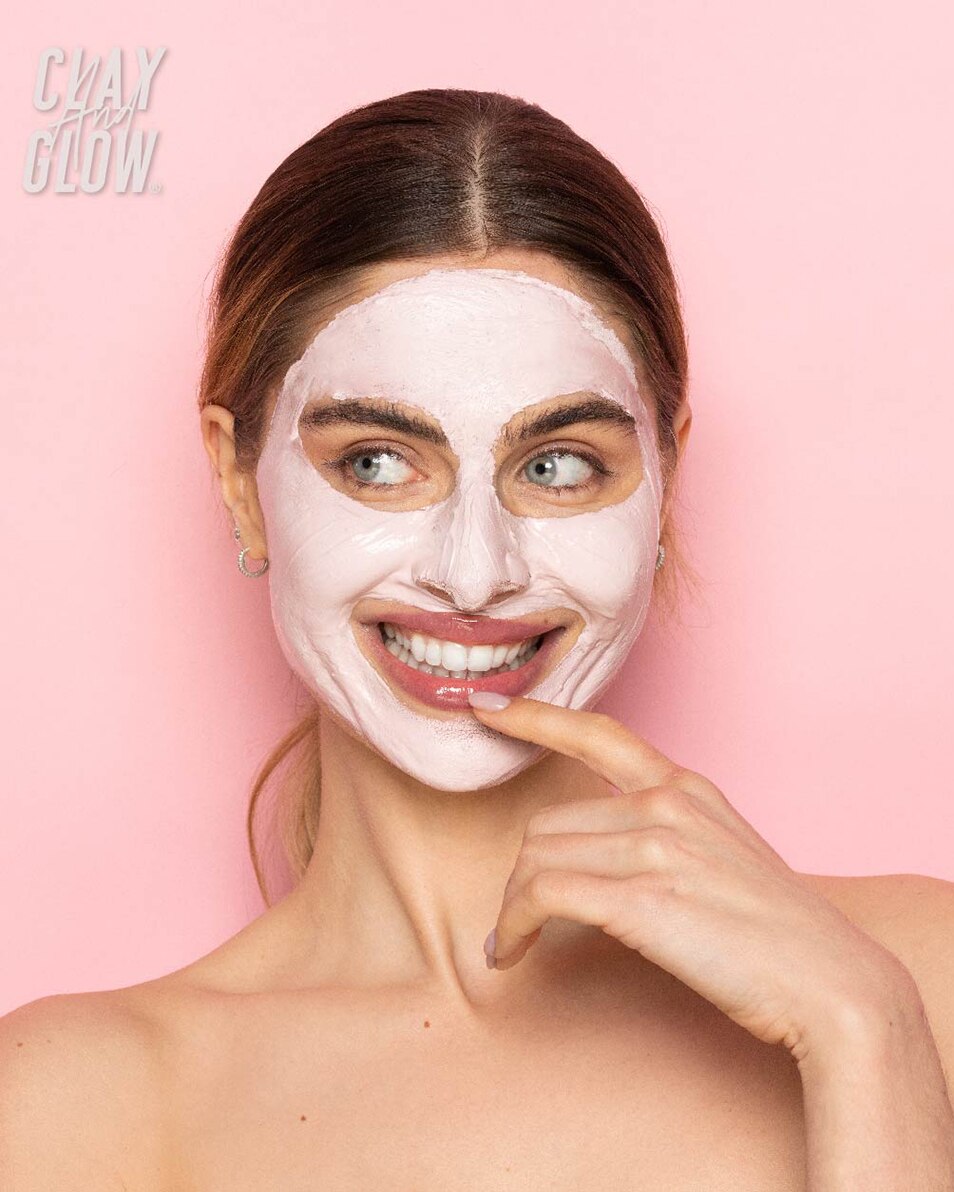 CLAY AND GLOW DETOXIFYING PINK CLAY MASK MASQUE DÉTOXIFIANT 130 G 2