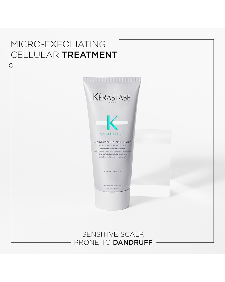 KÉRASTASE SYMBIOSE MICRO-PEELING CELLULAIRE Soin Pré-shampooing Micro-exfoliant Anti-Pelliculaire 200 ML 2