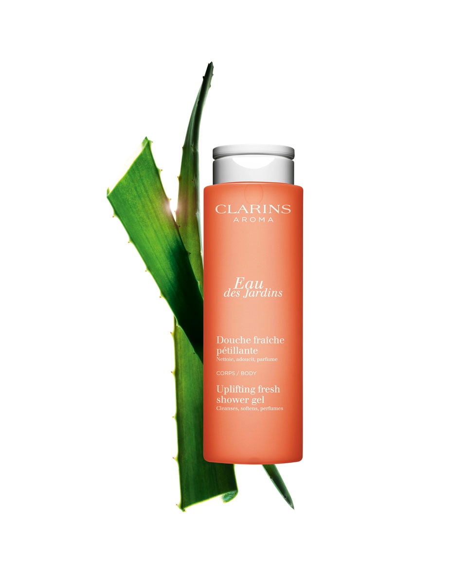 CLARINS CLARINS AROMA Douche fraîche pétillante - Eau des Jardins 200 ML 2