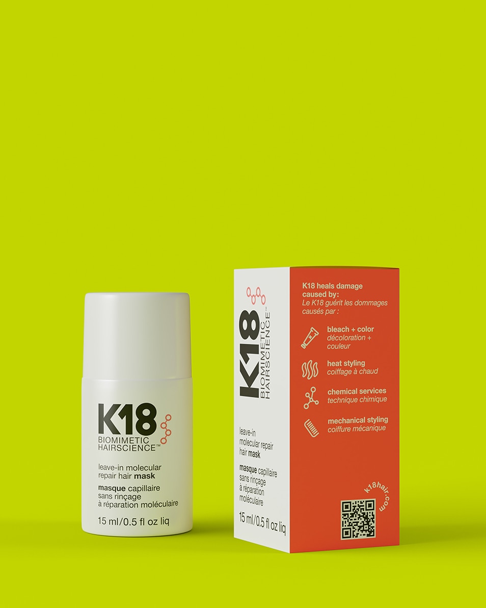 K18 LEAVE-IN MOLECULAR REPAIR MASQUE CAPILLAIRE SANS RINÇAGE À RÉPARATION MOLÉCULAIRE 15 ML 2