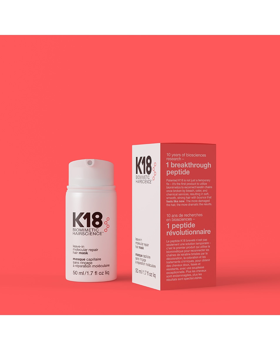 K18 LEAVE-IN MOLECULAR REPAIR MASQUE CAPILLAIRE SANS RINÇAGE À RÉPARATION MOLÉCULAIRE 50 ML 2
