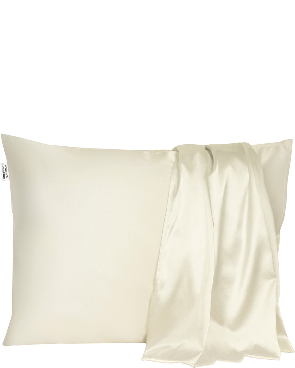 SATIN BEAUTY COLLECTION SATIN BEAUTY COLLECTION TAIE D'OREILLER EN SATIN 60x70cm White 2