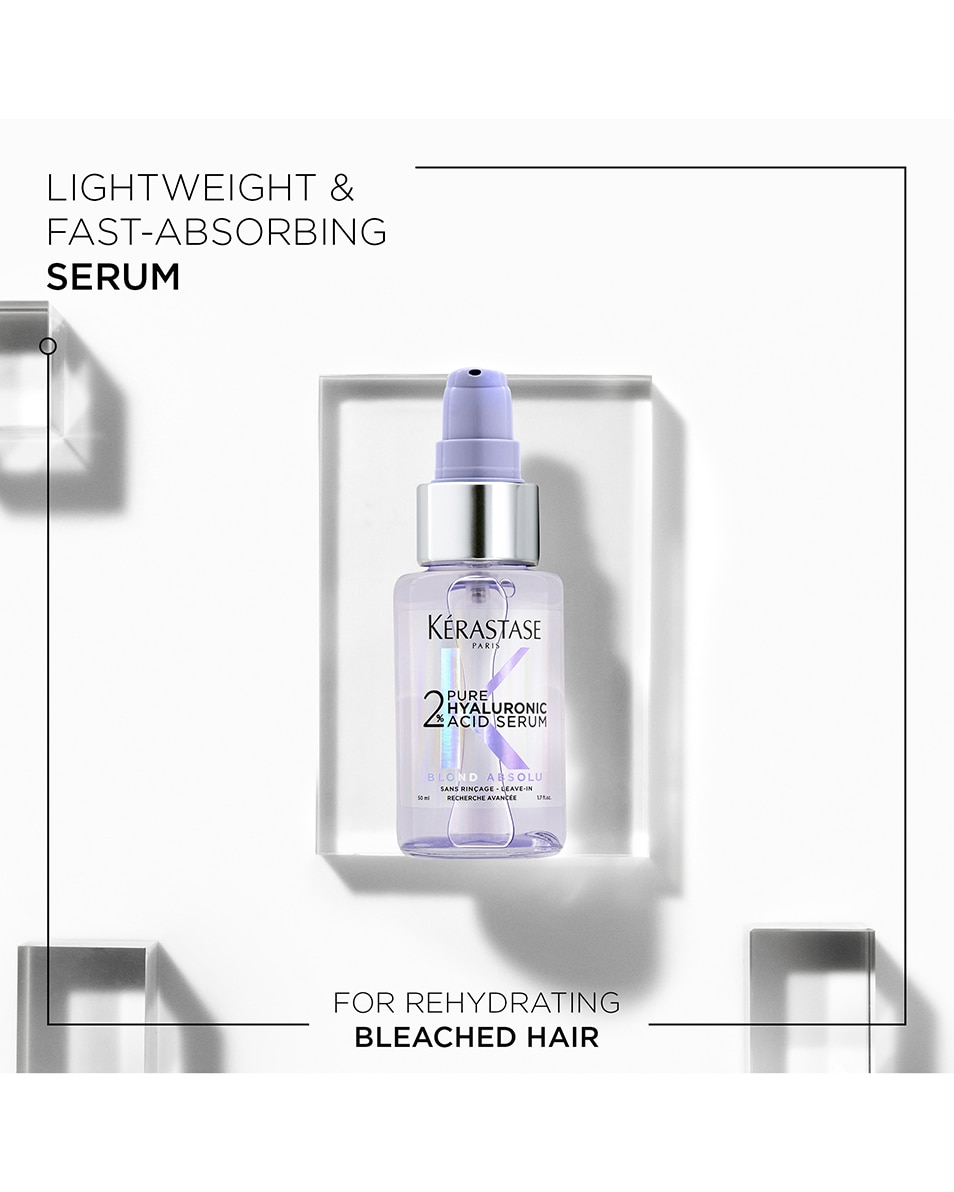 KÉRASTASE BLOND ABSOLU GECONCENTREERD SERUM 2% HYALURONZUUR SÉRUM RÉPARATEUR POUR LE CUIR CHEVELU ET LES CHEVEUX BLONDS 50 ML 2