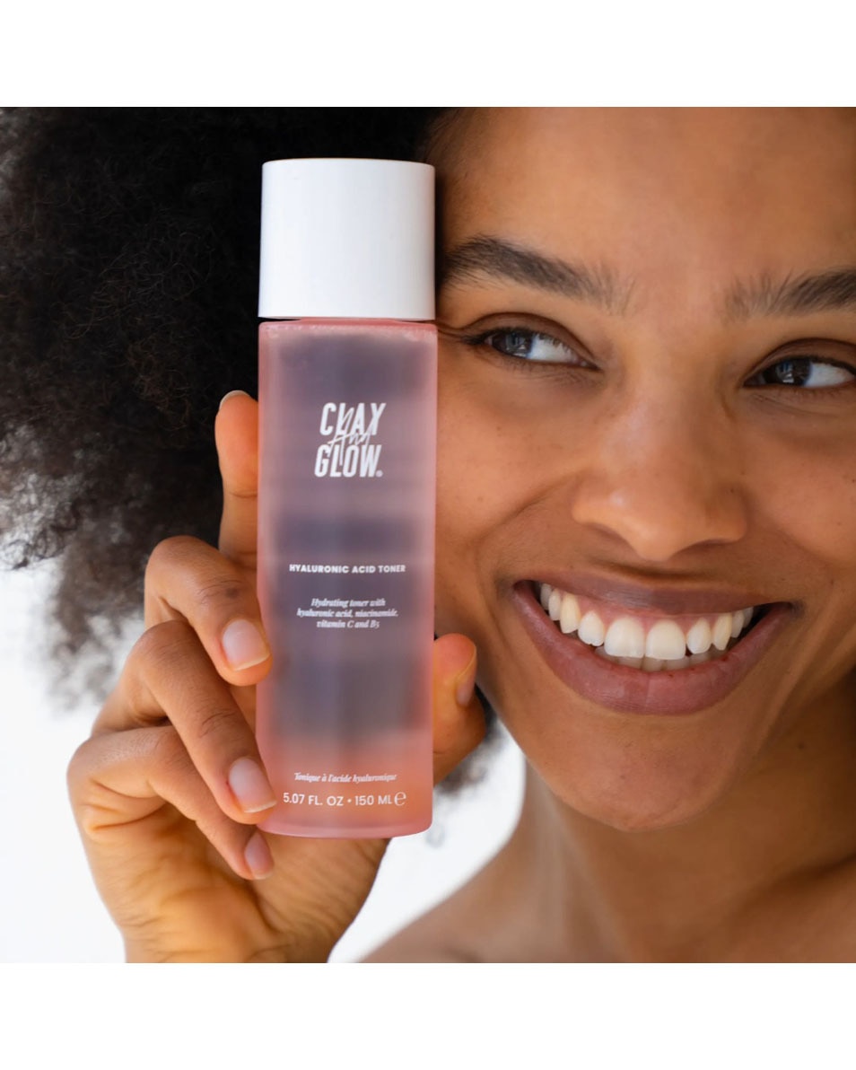 CLAY AND GLOW Cleansing + Hydrating Toner à l'acide hyaluronique 150 ML 2