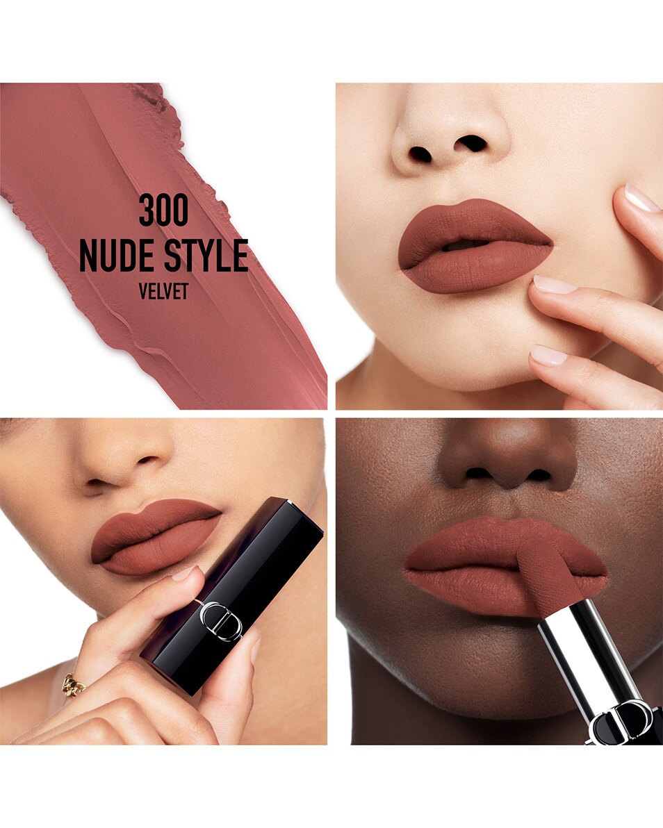 DIOR Rouge Dior Rouge à lèvres - confort et longue tenue 300 NUDE STYLE 2
