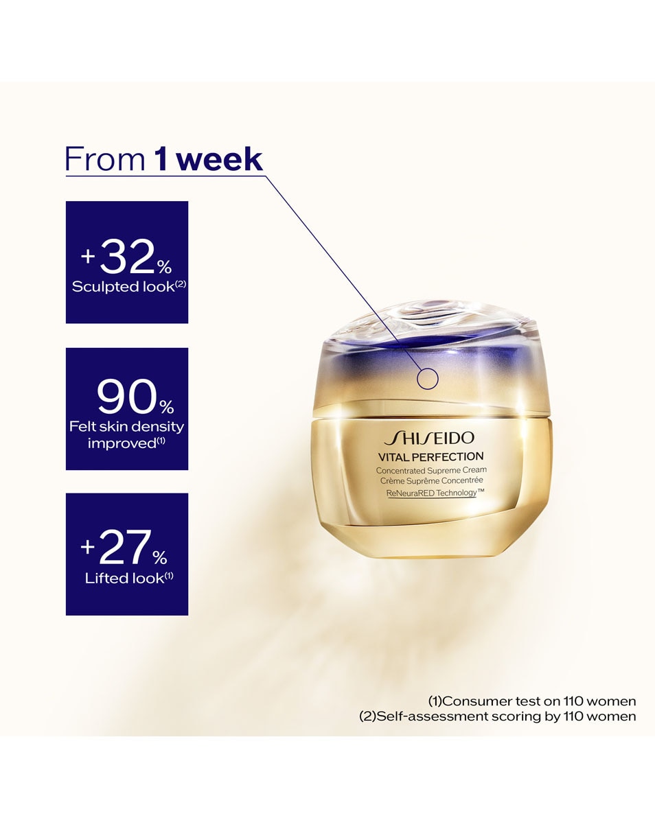 SHISEIDO Vital Perfection Crème Suprême Concentrée 50 ML 2