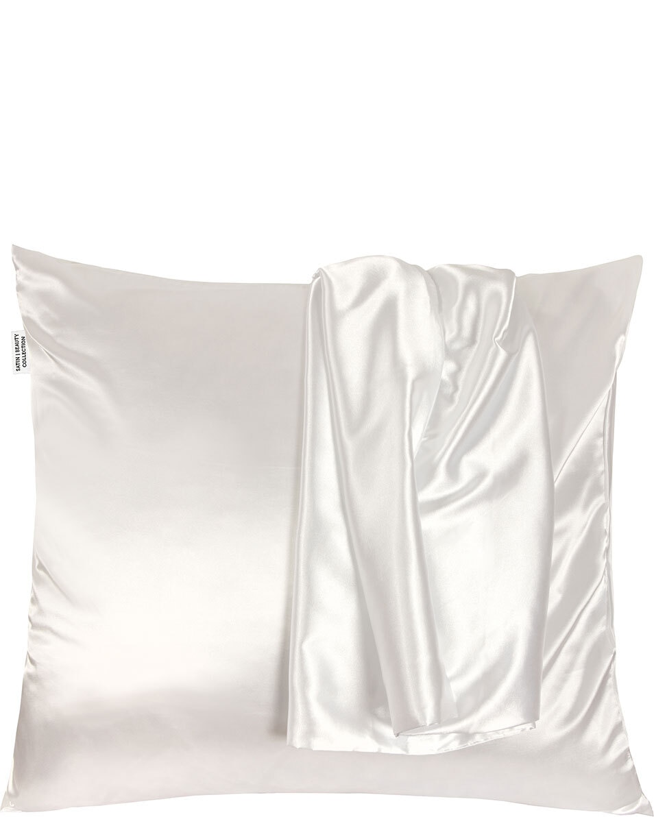 SATIN BEAUTY COLLECTION SATIN BEAUTY COLLECTION TAIE D'OREILLER EN SATIN White 2