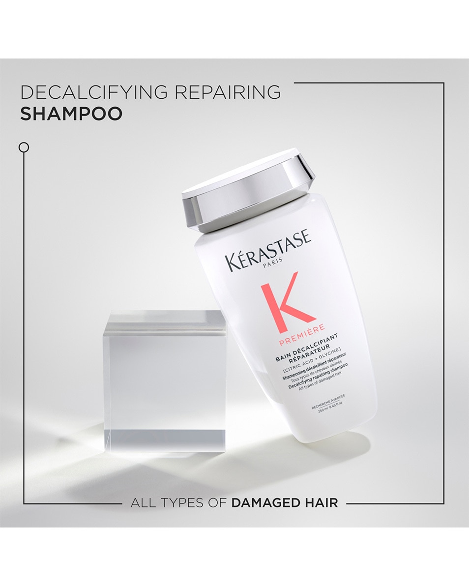 KÉRASTASE Première Bain Décalcifiant Réparateur Shampooing réparateur pour cheveux abîmés 250 ML 2