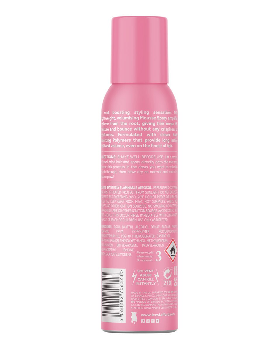 LEE STAFFORD Plump Up The Volume Root Boost Mousse Spray Coiffant & Modulant 150 ML 2