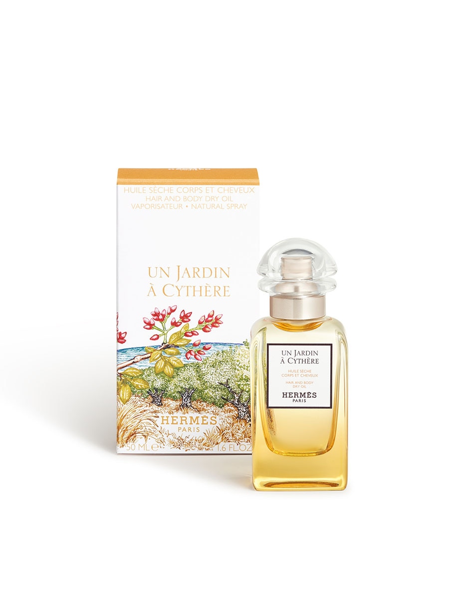 HERMÈS Le Bain Un Jardin à Cythère, huile sèche corps et cheveux 50 ML