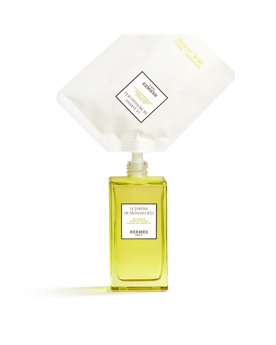 HERMÈS Le Bain Le Jardin de Monsieur Li, recharge gel douche 200 ML 2