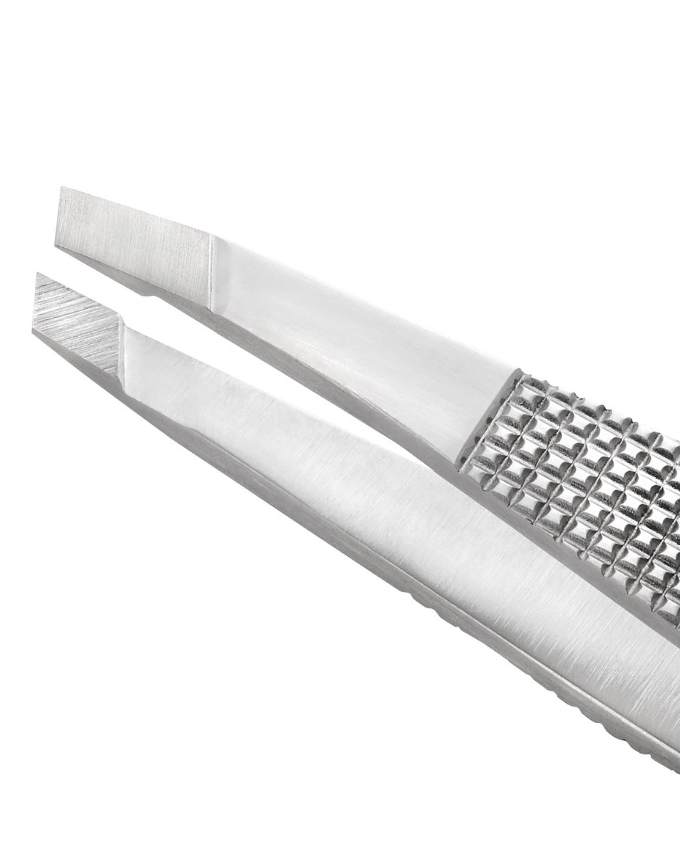 TWEEZERMAN Slant Tweezer Wide Grip Pince à épiler 1 ST 2