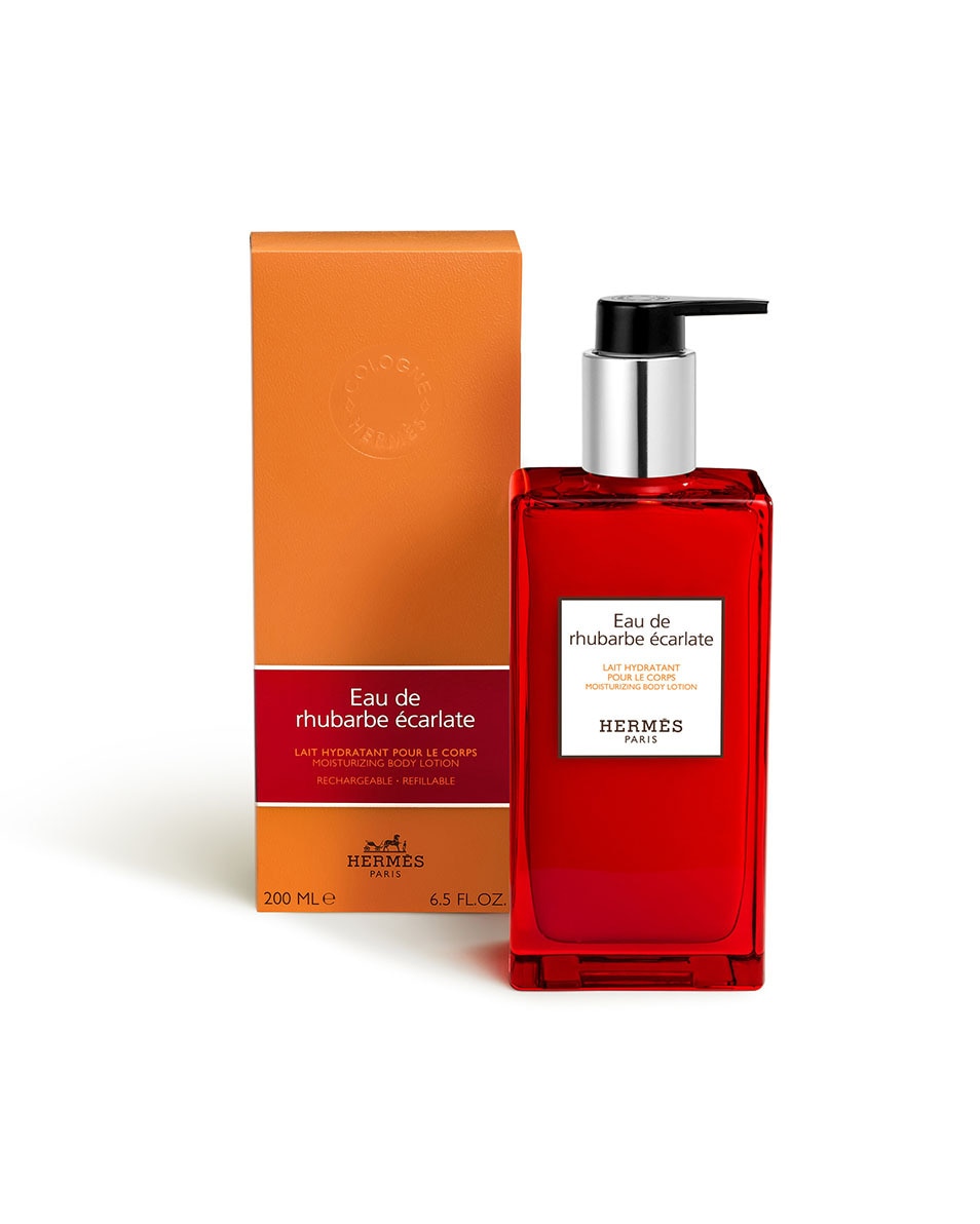 HERMÈS Le Bain Eau de rhubarbe écarlate, lait hydratant 200 ML 2